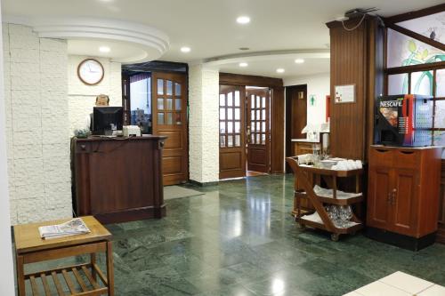 Lobbyn eller receptionsområdet på Hotel Republica