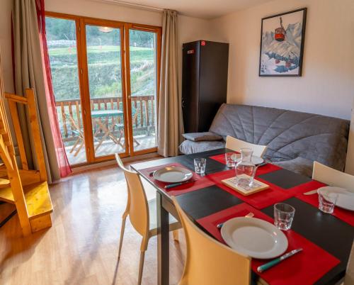 Résidence Les Terrasses Du Soleil D'or - Agréable duplex avec vue sur les pistes MAE-4534