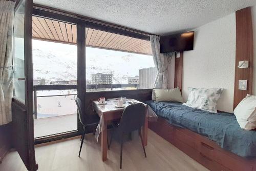 Résidence Aravis - Joli studio rénové · Pied des pistes · Balcon sud MAE-0051