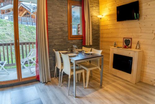 Résidence Les Terrasses Du Soleil D'or - Studio chaleureux au pieds des pistes MAE-1281