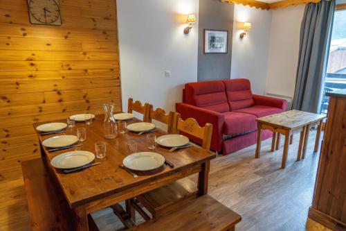Résidence Les Hauts De Preclaux - Appartement duplex avec balcon face aux pistes MAE-7271