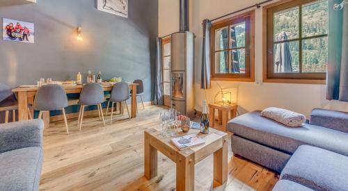 Résidence Blue Wood - Appartement en chalet 8 personnes 4, séjour enfamille ou entre amis MAE-0701