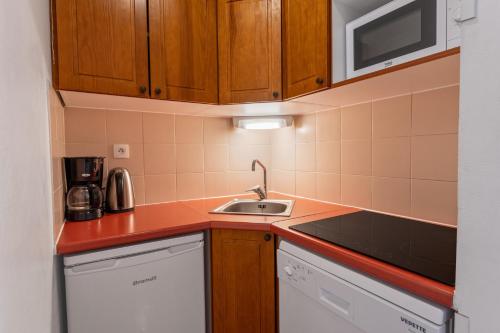 Résidence Les Hauts De Preclaux - Appartement en rez-de-jardin aux Orres 1800 MAE-1711