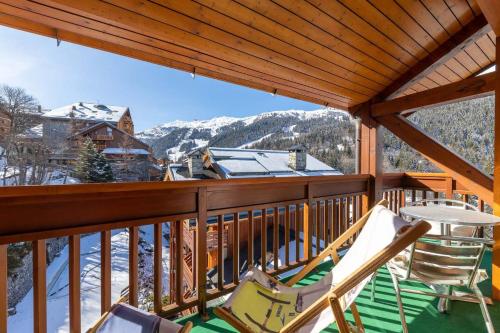 Résidence Le Cristal - Très beau 3 pièces en duplex dans le centre de Méribel proche des commerces et des pistes de ski MAE-4931