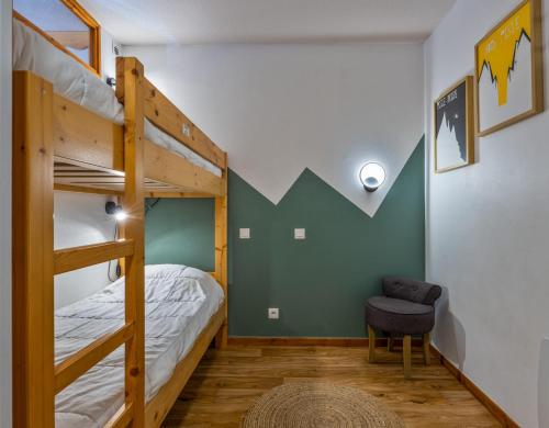 Résidence Les Hauts De Preclaux - Appartement 6 personnes avec vue sur les pistes MAE-5261