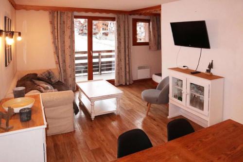 Résidence L'edelweiss - Très bel appartement 3 pièces 8 personnes en duplex coeur de station MAE-5171