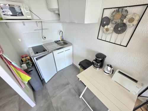 Résidence Port Murano - STUDIO 2 PERSONNES LE BARCARÈS. Réf: 9PMUR_103A MAE-8303