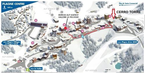 Résidence Le Serro Torre - 3 Pièces 6 pers - LE CERRO TORRE - 001CT - PLAGNE CENTRE MAE-1111