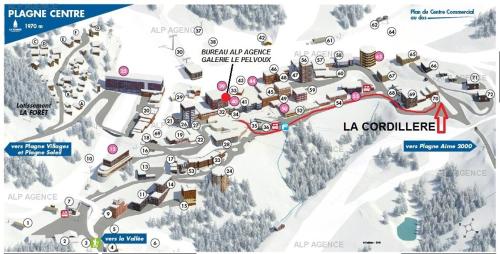 Résidence La Cordillere - 4P 6/7 personnes - LA CORDILLERE – 019CO - PLAGNE CENTRE MAE-4453
