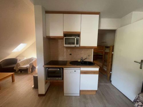 Résidence Apheratz-porte F57 - Les Deux Alpes – Ravissant T2 pour 6 personnes avec parking privé et magnifique vue MAE-5731