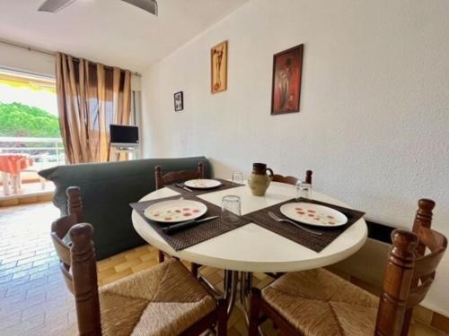 Résidence La Lagune - Appartement T2 vue mer au Grau du roi MAE-7081