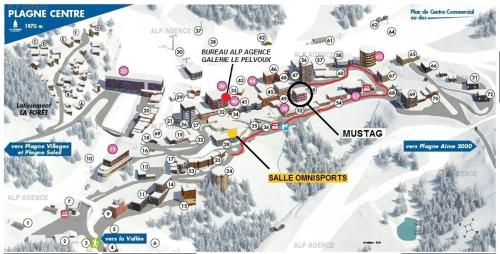 Résidence Le Mustag - 3 pièces 6 personnes - LE MUSTAG -026MU- PLAGNE CENTRE MAE-0283