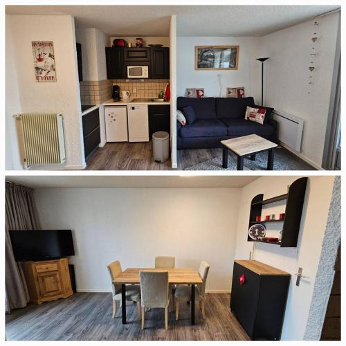 Résidence Cote Brune 3 Bat 3-j4 - Les Deux Alpes – Studio cabine au pied des pistes, Résidence Côte-Brune, avec vue plein sud MAE-5431