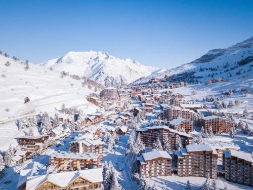 Résidence Diamant 1 - Joli studio au plein cœur de la station des Deux Alpes avec balcon plein SUD MAE-9571