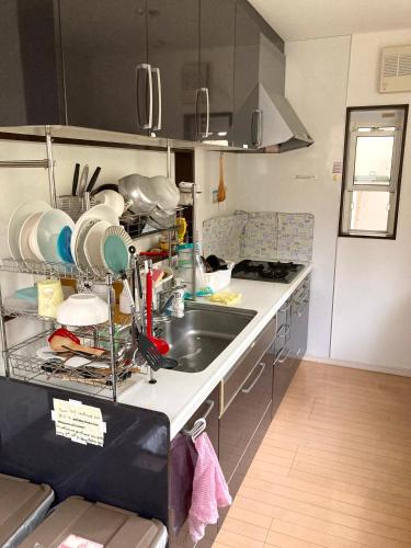 Private Bed Room of Mikawashima YB House, Easy access to Ueno station