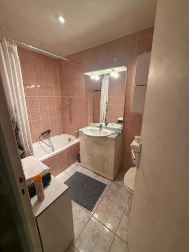 Grand studio climatisé avec place privative