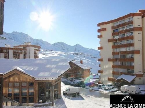 Résidence Serac - VAL THORENS location: Studio cabine en haut de la station MAE-9049