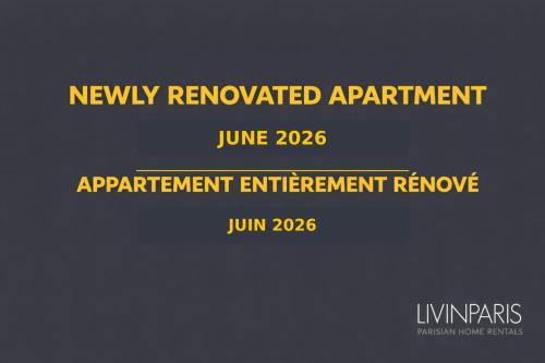 LivinParis - Luxury AC 3 Bedrooms Le Marais III