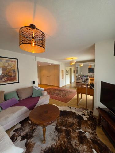 Appartement au centre, proche du départ de ski