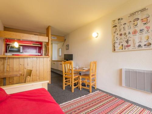 Studio cabine pour 5 pers, balcon, Les Arcs 2000