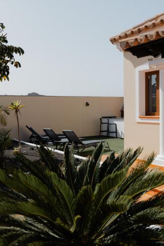 Moderne villa met verwarmd zwembad in Corralejo