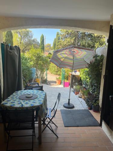 Studio Boulouris bord de mer RDJ 2 pers