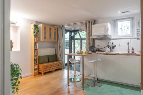 Le Cottage - Studio avec véranda et jardin