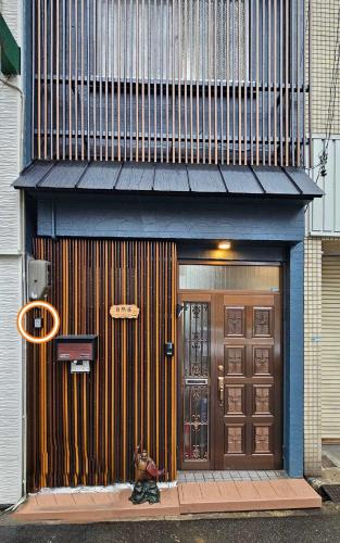 4minute walk to Dotonbori ,10G high-speed internet , detached house cute children's room family-friendly room for parents and kids