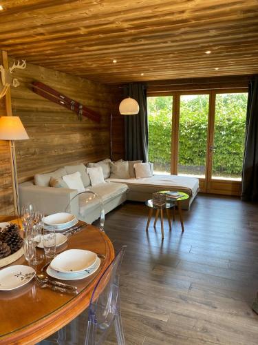 Bel appartement aux Gets pour 6 personnes avec terrasse privative