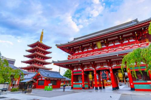 Asakusa Skytree easy access to airport 2 guests