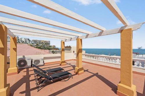 Apartamento duplex junto al mar