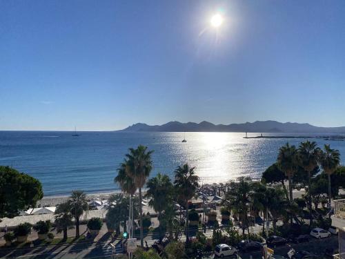 Cannes La Croisette - Vaste appartement 2 pièces vue mer