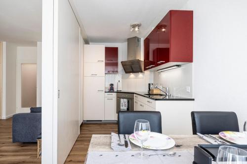 Studio mit separater Küche Mitten in Davos