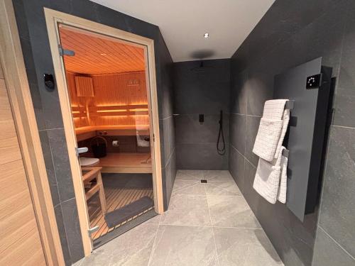 Chalet with sauna & fireplace
