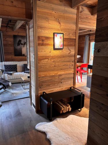 Chalet with sauna & fireplace
