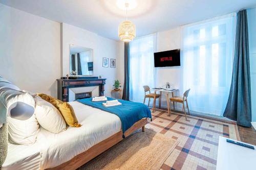 Les Suites du 48J Design 7 Suites Clim et kitchenette centre ville