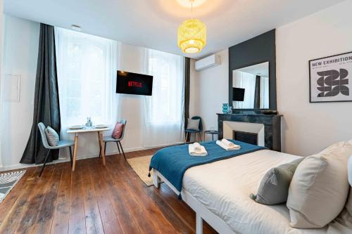 Les Suites du 48J Design 7 Suites Clim et kitchenette centre ville