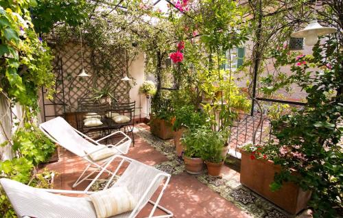 Zev's terrace in Trastevere - Saint Peter view