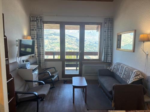 Appartement duplex vue Mont Blanc - 7 pers.