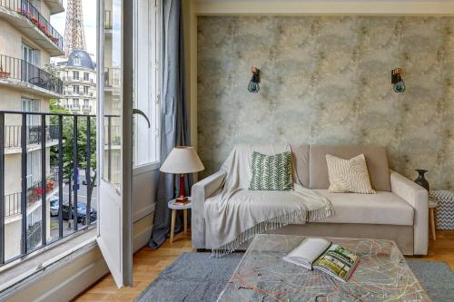 BnBNova -1BR - Champ de Mars & Eiffel Tower