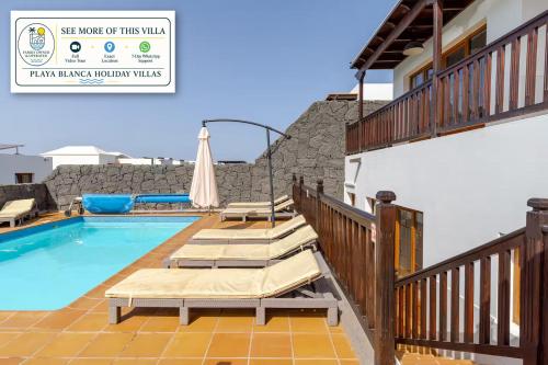 Villa Vista Rey - 6 Bedroom - Heated Pool - Amazing Views - Pool Table - Vista Lobos - Playa Blanca