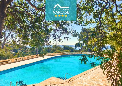 Le Gatsby 3 Etoiles - Piscine - Gde Terrasse -Tennis - Vue mer