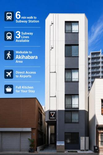 HomeNest Hotel AKIHABARA direct access from AIRPORTS
