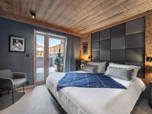 Appartement contemporain près des pistes à Val d'Isère, 4 chambres, cheminée, parking inclus