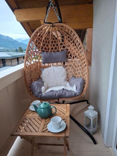 Lovely Rita Studio, modern Studio - balcony and mountain view - center Kaprun