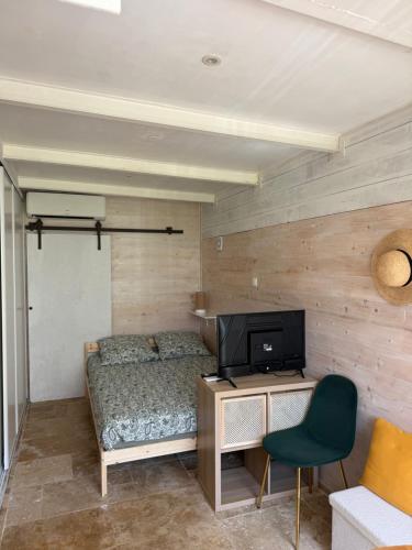 Studio Rez de jardin Hyères plage accès plage 5 minutes à pieds