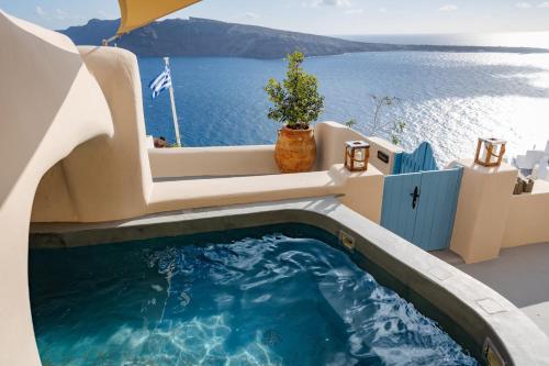Greek Kallisti Sunset Santorini