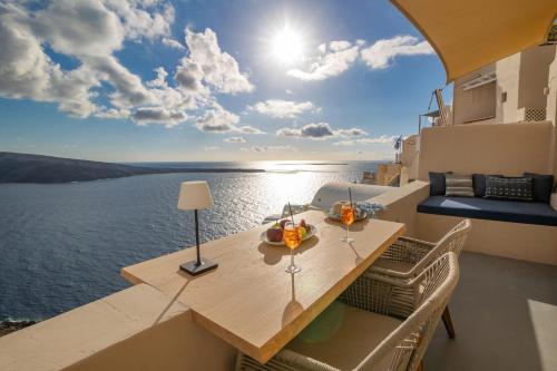 Greek Kallisti Sunset Santorini