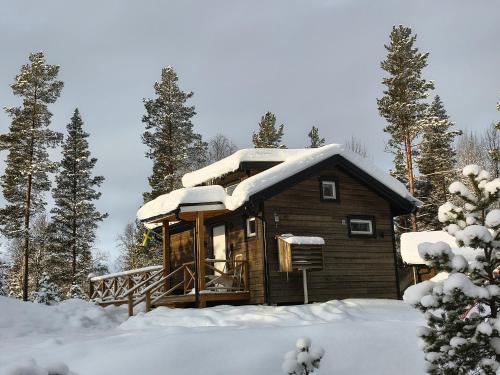 Magisch berghuisje met uitzicht op Nationaal Park Fulufjället