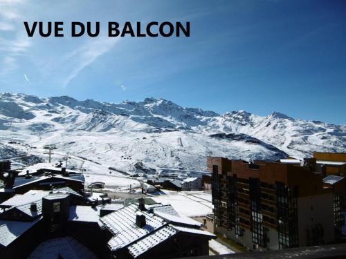 Résidence Lac Du Lou - VAL THORENS location: Appartement de 38 m2 au 7ème étage, skis aux pieds, balcon exposé sud MAE-9021